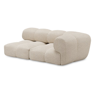Objekte Unserer Tage Sofa | Sander Modular - Sofa - Objekte unserer Tage - DESIGN 03 RECHTS (2.5-SITZER) - CREME (NIMBUS 007 BY DEDAR)
