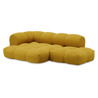 Objekte Unserer Tage Sofa | Sander - Sofa - Objekte unserer Tage - DESIGN 06 LINKS (3-SITZER) - SENF (A PERFECT FLOWER COL. 009 BY DEDAR)