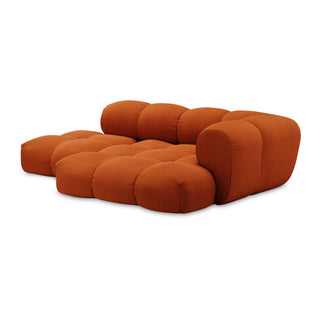 Objekte Unserer Tage Sofa | Sander - Sofa - Objekte unserer Tage - DESIGN 06 RECHTS (3-SITZER) - BERNSTEIN (A PERFECT FLOWER COL. 008 BY DEDAR)