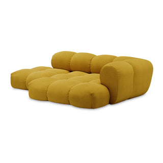 Objekte Unserer Tage Sofa | Sander - Sofa - Objekte unserer Tage - DESIGN 06 RECHTS (3-SITZER) - SENF (A PERFECT FLOWER COL. 009 BY DEDAR)