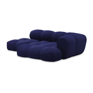 Objekte Unserer Tage Sofa | Sander - Sofa - Objekte unserer Tage - DESIGN 06 RECHTS (3-SITZER) - MITTERNACHTSBLAU (XTREME YS024 BY CAMIRA)
