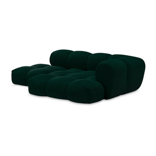 Objekte Unserer Tage Sofa | Sander - Sofa - Objekte unserer Tage - DESIGN 06 RECHTS (3-SITZER) - TANNENGRÜN (VIDAR 4 1062 BY KVADRAT/RAF SIMONS)