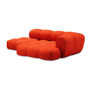 Objekte Unserer Tage Sofa | Sander - Sofa - Objekte unserer Tage - DESIGN 06 RECHTS (3-SITZER) - REINORANGE (VIDAR 4 0542 BY KVADRAT/RAF SIMONS)
