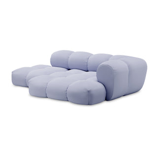 Objekte Unserer Tage Sofa | Sander - Sofa - Objekte unserer Tage - DESIGN 06 RECHTS (3-SITZER) - FLIEDERBLAU (VIDAR 4 0723 BY KVADRAT/RAF SIMONS)
