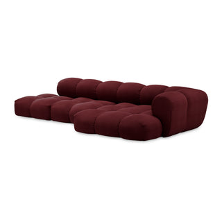 Objekte Unserer Tage Sofa | Sander - Sofa - Objekte unserer Tage - DESIGN 07 RECHTS (4-SITZER) - MARONE (A PERFECT FLOWER COL. 005 BY DEDAR)