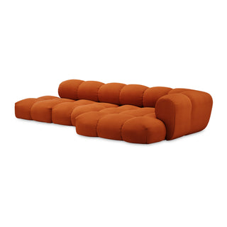 Objekte Unserer Tage Sofa | Sander - Sofa - Objekte unserer Tage - DESIGN 07 RECHTS (4-SITZER) - BERNSTEIN (A PERFECT FLOWER COL. 008 BY DEDAR)