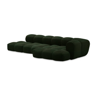 Objekte Unserer Tage Sofa | Sander - Sofa - Objekte unserer Tage - DESIGN 07 RECHTS (4-SITZER) - MOOSGRÜN (HUG ME 032 BY CHIVASSO)