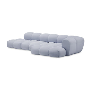 Objekte Unserer Tage Sofa | Sander - Sofa - Objekte unserer Tage - DESIGN 07 RECHTS (4-SITZER) - MITTERNACHTSBLAU (XTREME YS024 BY CAMIRA)