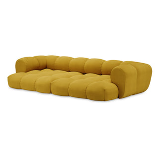 Objekte Unserer Tage Sofa | Sander - Sofa - Objekte unserer Tage - DESIGN 08 (4-SITZER) - SENF (A PERFECT FLOWER COL. 009 BY DEDAR)