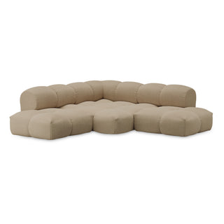 Objekte Unserer Tage Sofa | Sander - Sofa - Objekte unserer Tage - DESIGN 10 (4-SITZER) - SAND (HUG ME 071 BY CHIVASSO)