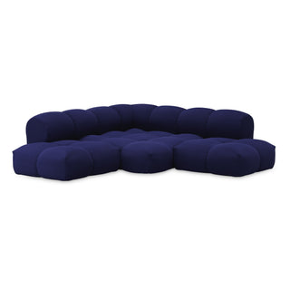 Objekte Unserer Tage Sofa | Sander - Sofa - Objekte unserer Tage - DESIGN 10 (4-SITZER) - MITTERNACHTSBLAU (XTREME YS024 BY CAMIRA)