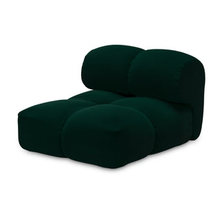 Objekte Unserer Tage Sofa | Sander Modular - Sofa - Objekte unserer Tage - LOUNGECHAIR - TANNENGRÜN (VIDAR 4 1062 BY KVADRAT/RAF SIMONS)