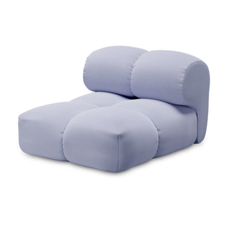 Objekte Unserer Tage Sofa | Sander Modular - Sofa - Objekte unserer Tage - LOUNGECHAIR - FLIEDERBLAU (VIDAR 4 0723 BY KVADRAT/RAF SIMONS)