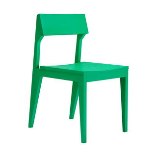 Objekte Unserer Tage Stuhl | Schulz - Stuhl - Objekte unserer Tage - Esche lackiert Emerald -