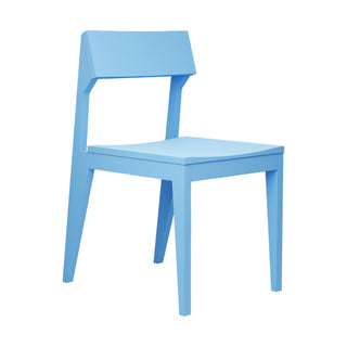 Objekte Unserer Tage Stuhl | Schulz - Stuhl - Objekte unserer Tage - Esche lackiert Sky Blue -