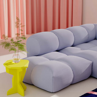 Objekte Unserer Tage Sofa | Sander - Sofa - Objekte unserer Tage - DESIGN 04 (2.5-SITZER) - FLIEDERBLAU (VIDAR 4 0723 BY KVADRAT/RAF SIMONS)