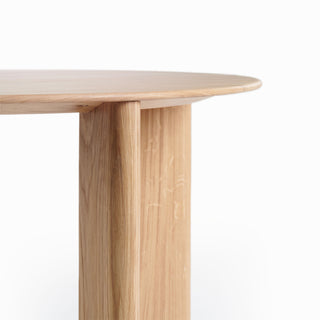 Insan Tisch | Pilon Rund - Tisch - Insan - Ø120 x H76cm - Eiche massiv dunkel geölt