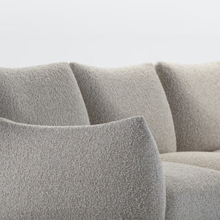 Buffa Sofa - Sofa - Prostoria - Bezug: Vellus 04 + Walnuss Gestell -