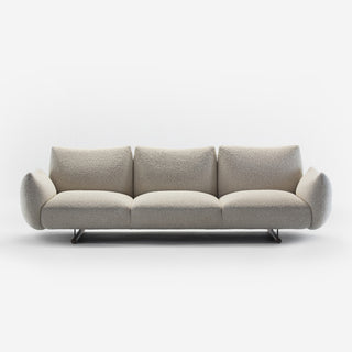 Buffa Sofa - Sofa - Prostoria - Bezug: Vellus 04 + Walnuss Gestell -
