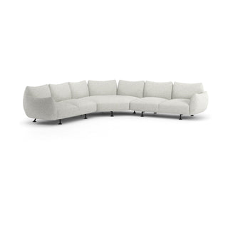Buffa Sofa - Sofa - Prostoria - Bezug: Vellus 04 + Walnuss Gestell -
