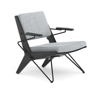 Toggle Loungesessel - Loungesessel - Prostoria - Eiche schwarz / Stoff Pibiones 69 -