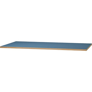 Eiermann Tischplatte - Tischplatte - Richard Lampert - Linoleum - Blau - L140 x T80cm