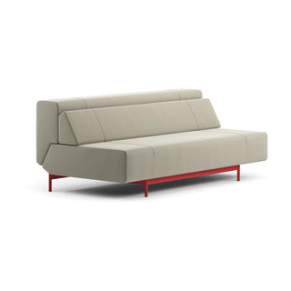 Pil-low Schlafsofa - Schlafsofa - Prostoria - Divina 224 / Gestell: Rot -