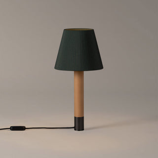 Santa Cole Tischlampe | Basica - Tischlampe - Santa Cole - Grün - Bronze