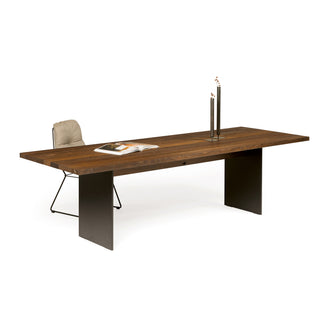 Janua Outdoor Tisch | SC41 - Outdoor Tisch - Janua - 180x90cm - Kastanie gebürstet (Ton Marone)
