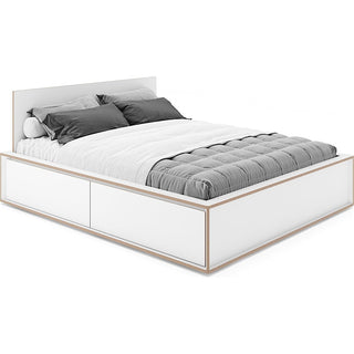 Spaze Bett - Bett - Müller Small Living - Schwarz - 140cm