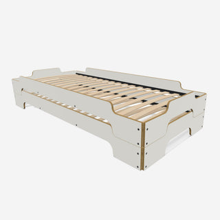 Stapelliege Komfort - Bett - Müller Small Living - B90 x L200cm - Weiß