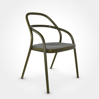 2 Stuhl - Stuhl - Ton - B580 - Forest Green -