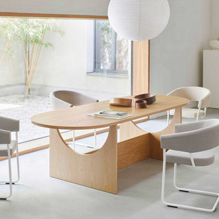 Tecta Tisch | LOT - Schreibtisch - Tecta - Esche furniert - ohne Klappfunktion