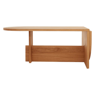 Tecta Tisch | LOT - Schreibtisch - Tecta - Eiche massiv - mit Klappfunktion
