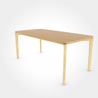 Leaf Tisch - Tisch - Ton - Buche natur geölt -