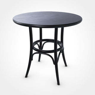 152 Tisch Rund - Tisch - Ton - Ø80cm - B123 - Black Grain