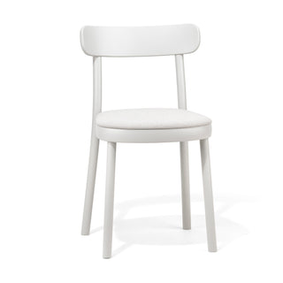 La Zitta gepolstert Stuhl - Stuhl - Ton - White / White -