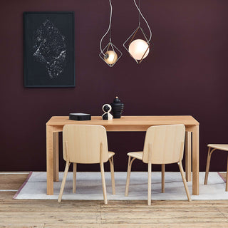 Lasu Tisch - Tisch - Ton - Eiche natur geölt - B160 x T90cm