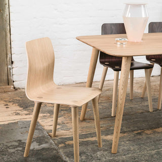 Malmö Tisch - Tisch - Ton - Eiche natur geölt (Vollholz) - B90 x T90cm