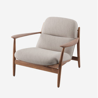 Nila Loungesessel - Loungesessel - Artisan - Eiche natur geölt A03 - Stoff Remix 126