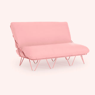 Valentina Up Outdoor Sofa - Outdoor Sofa - Diabla - Plain Pink -