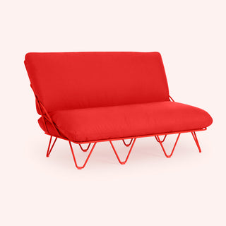 Valentina Up Outdoor Sofa - Outdoor Sofa - Diabla - Plain Red -
