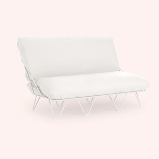 Valentina Up Outdoor Sofa - Outdoor Sofa - Diabla - Plain White -