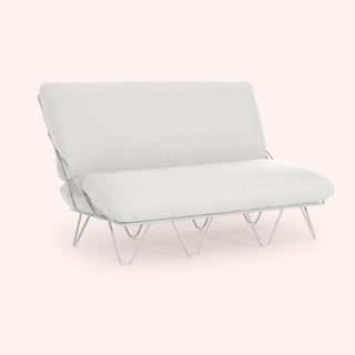 Valentina Up Outdoor Sofa - Outdoor Sofa - Diabla - Silvertex Aluminium -