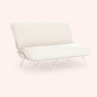 Valentina Up Outdoor Sofa - Outdoor Sofa - Diabla - Silvertex Ice -