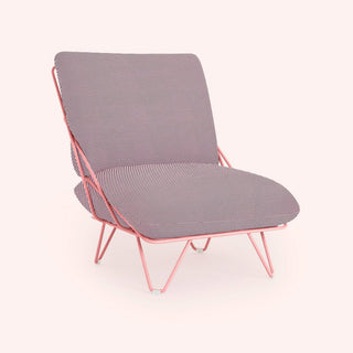 Valentina Up Loungesessel - Outdoor Loungestuhl - Diabla - Hexagon Grey -