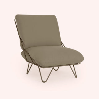 Valentina Up Loungesessel - Outdoor Loungestuhl - Diabla - Plain Bronce -