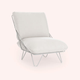 Valentina Up Loungesessel - Outdoor Loungestuhl - Diabla - Plain Grey -