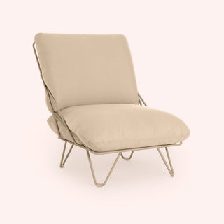 Valentina Up Loungesessel - Outdoor Loungestuhl - Diabla - Plain Sand -