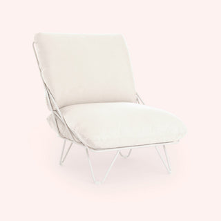 Valentina Up Loungesessel - Outdoor Loungestuhl - Diabla - Silvertex Ice -
